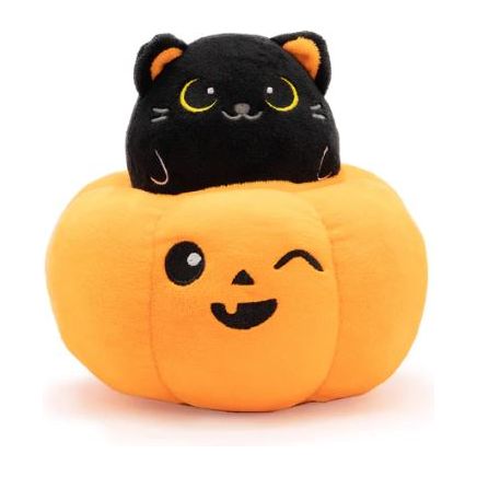 Peek-A-Boo Plush - Cat in Pumpkin