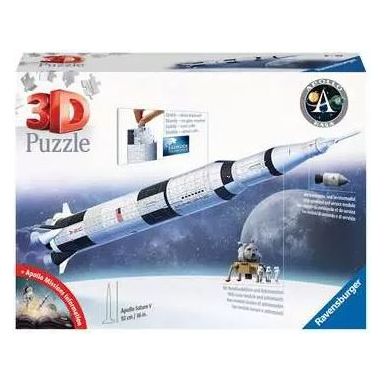 Apollo Saturn V Rocket 3D Puzzle