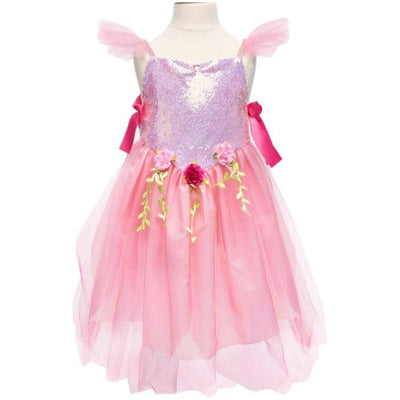 Sequins Forest Fairy Tunic Pink 3-4