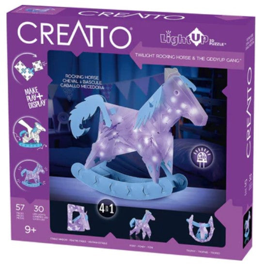 Creatto: Twilight Rocking Horse & Giddyup Gang