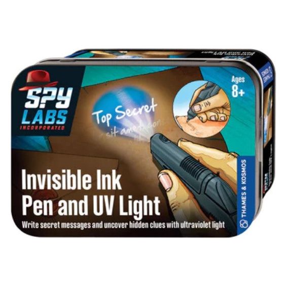 Spy Labs: Invisible Ink Pen & UV Light