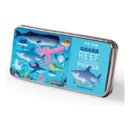 50 Piece Tin Puzzle Shark Reef