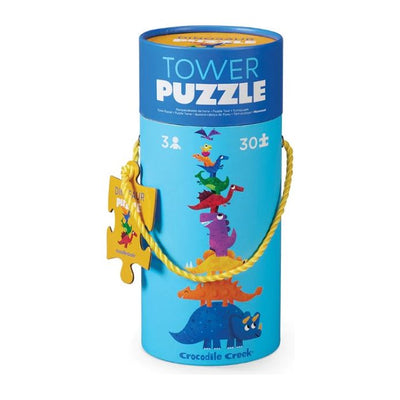 30- Piece Tower Puzzle Dinosaur