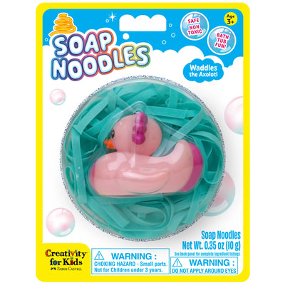 Soap Noodles Axolotl Duck