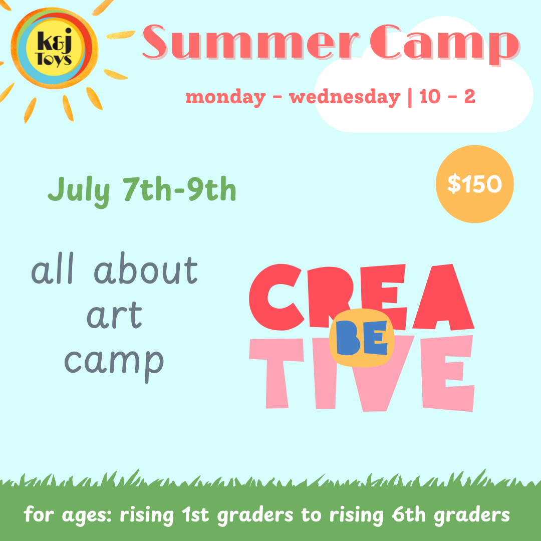 Summer Camp Week 5 (7/7-7/9) - All About Art