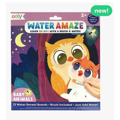 Water Amaze Water Reveal Boards Baby Animals