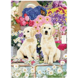 Crystal Art Secret Diary - Country Pups 