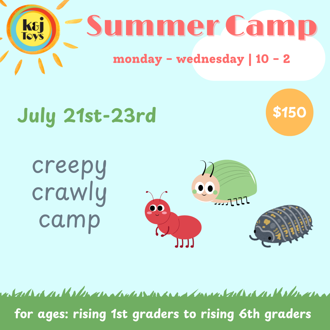 Summer Camp Week 7 (7/21-7/23) - Creepy Crawly