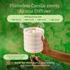 Flamesless Candle Diffuser - Bubble (Cream)
