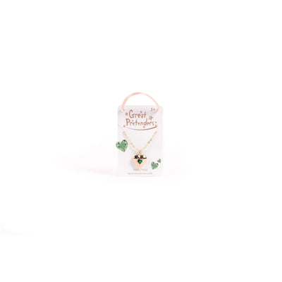 Birthstone Heart Locket Necklace May