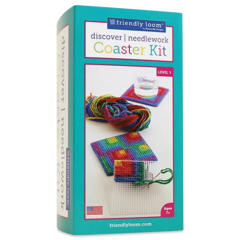 Needlepoint Coaster Kit