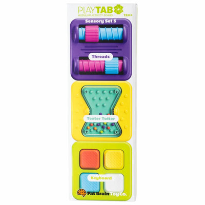 PlayTab - Set of 3 Tiles 5. Threads - Teeter Totter - Keyboard