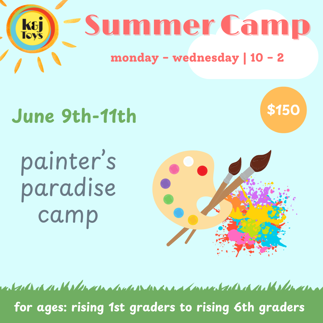 Summer Camp Week 2 (6/9-6/11) - Painter's Paradise