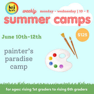 Summer Camp Week 2 (6/10-6/12) - Painter's Paradise Camp 