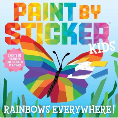 Paint By Sticker Kids Rainbows Everywhere