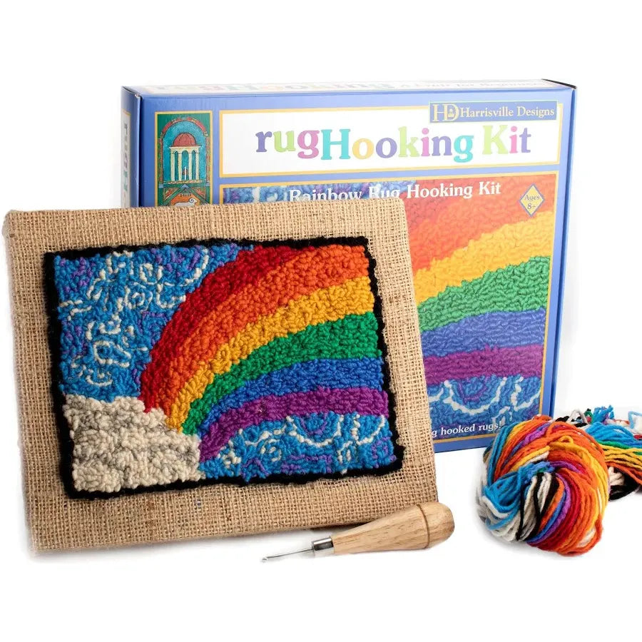 Rainbow Rug Hooking Kit