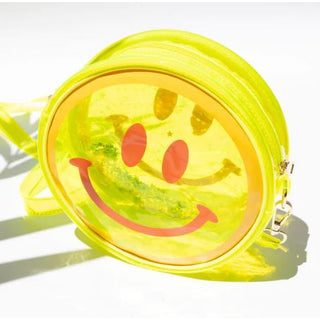 Handbag - Jelly Yellow Smiley 