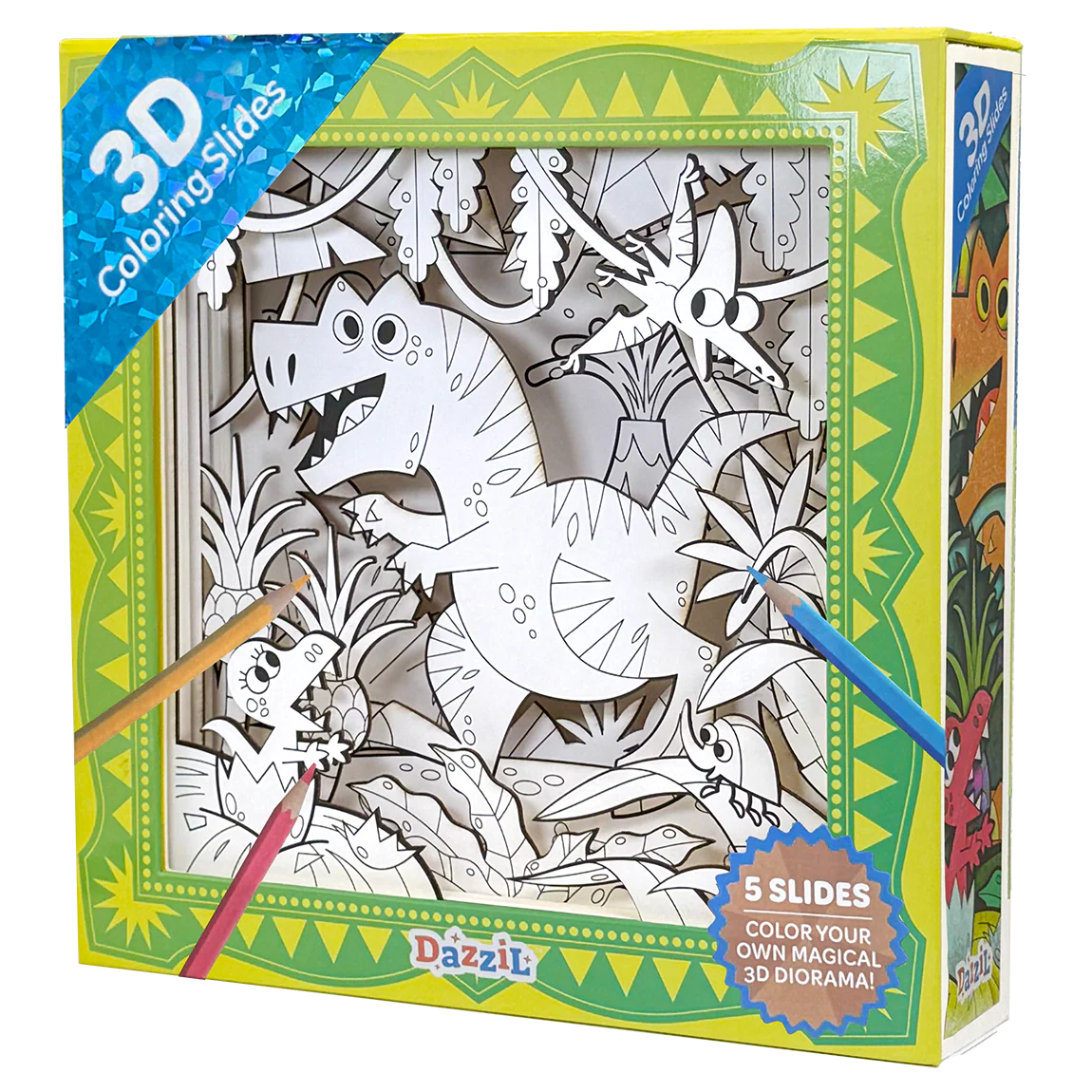 3D Coloring - Dinosaur