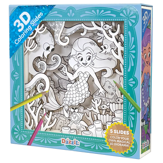 3D Coloring - Mermaid 