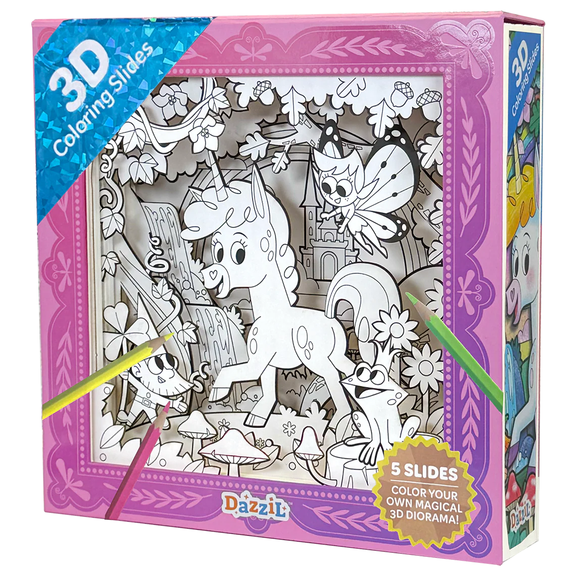 3D Coloring - Unicorn
