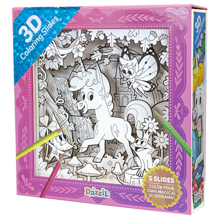 3D Coloring - Unicorn 