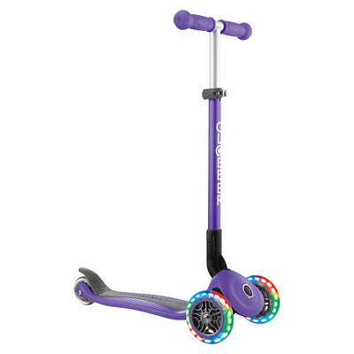 Primo Foldable Scooter With Lights Violet
