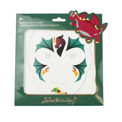Face Stickers Dragon