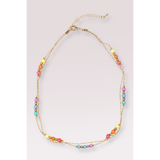 Boutique Golden Rainbow Necklace 