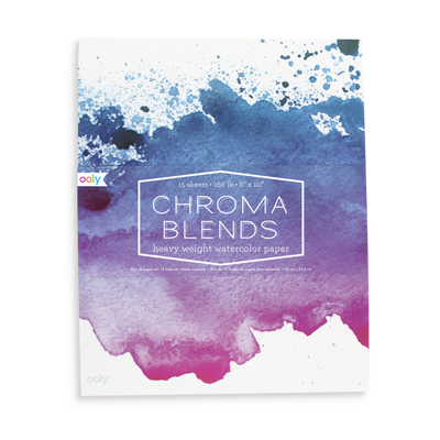 Chroma Blends Watercolor Paper Rectangular