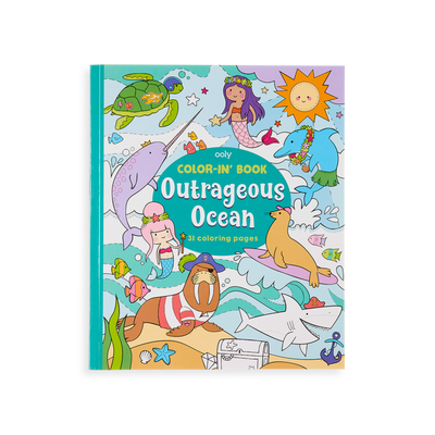 Color-In' Books Outrageous Ocean