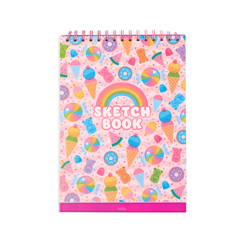colorful doodles sketchbook - Blossom Girl 1