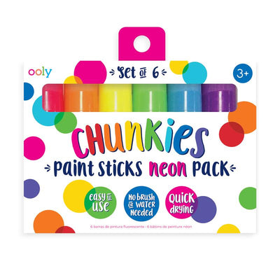 Chunkies 6 Pack Neon