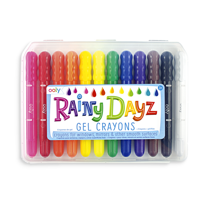 Rainy Dayz Gel Crayons - set of 12