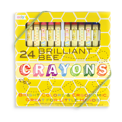Brilliant Bee Crayons Set of 24