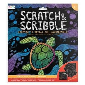 Scratch & Scribble Art Kits Ocean Life