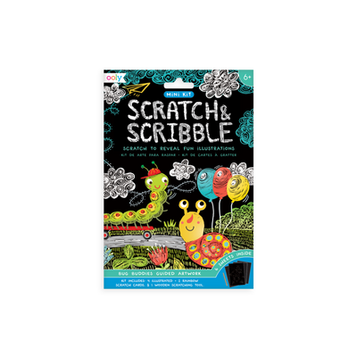 Mini Scratch & Scribble Art Kits Bug Buddies