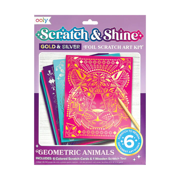 Scratch & Shine Foil Scratch Art Cover