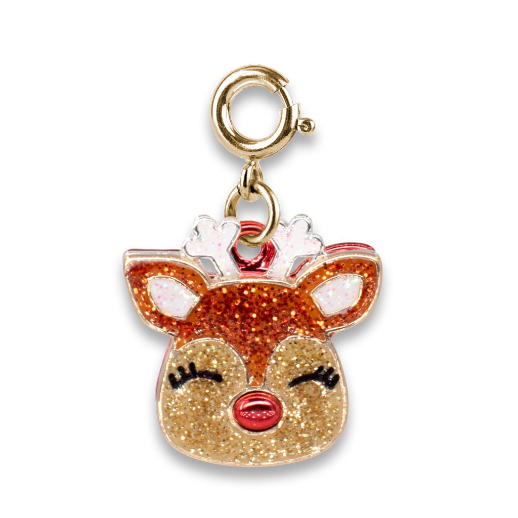 CHARM IT! Charm Gold Glitter Reindeer