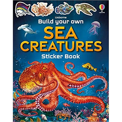 Build Your Own, Big Sticker Book Sea Creatures