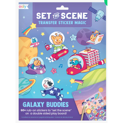 Set the Scene Transfer Sticker Magic Galaxy Buddies