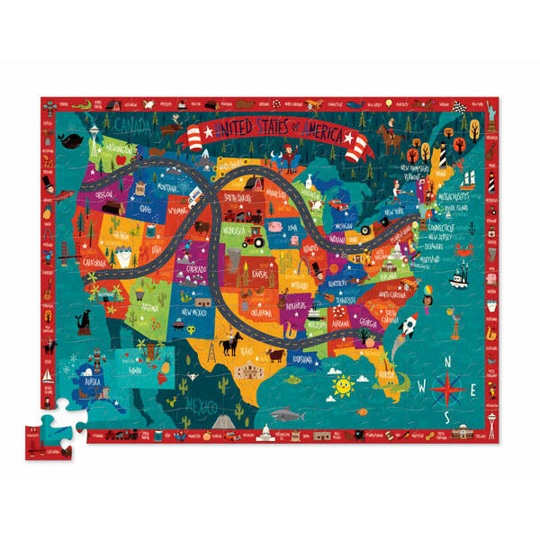 100 Piece Discover Puzzle Cover