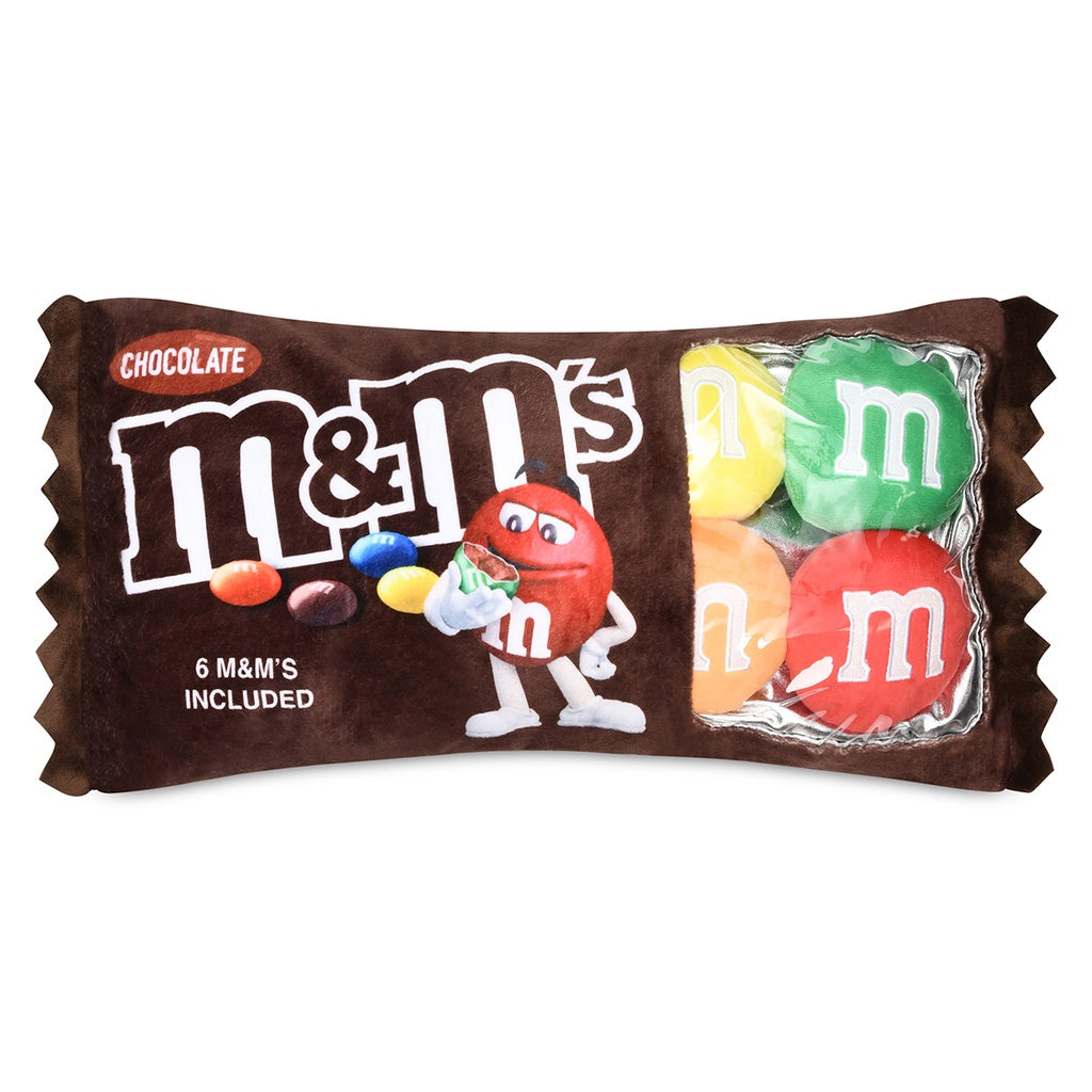 M&M's World Red Pillow M New with Tags 