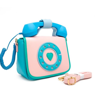 Handbag - Ring Ring Phone Mermazing Blue