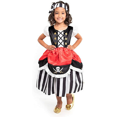 Dress Up Dresses Pirate Dress With Bandana - Medium