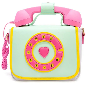 Handbag - Ring Ring Phone Cotton Candy