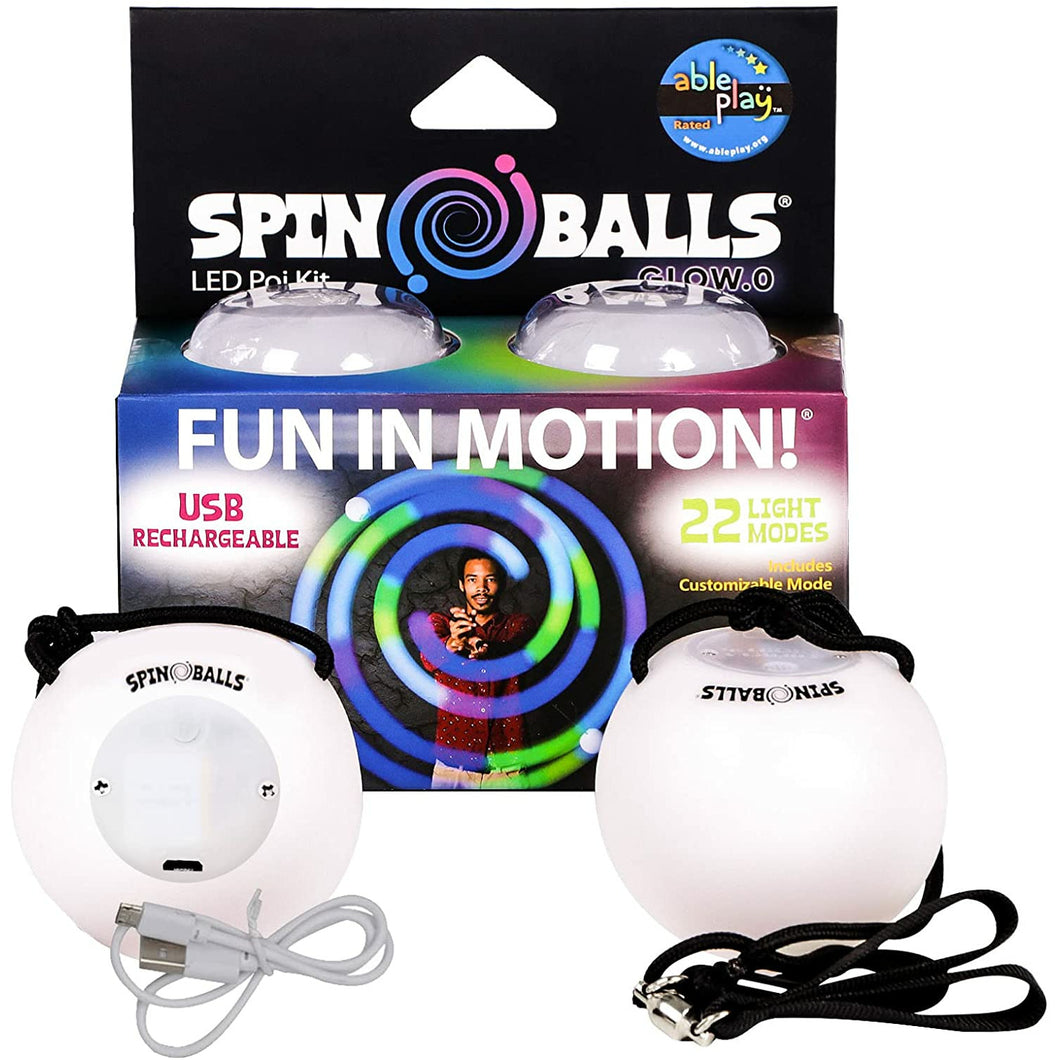 Spinballs Glow LED Poi Balls