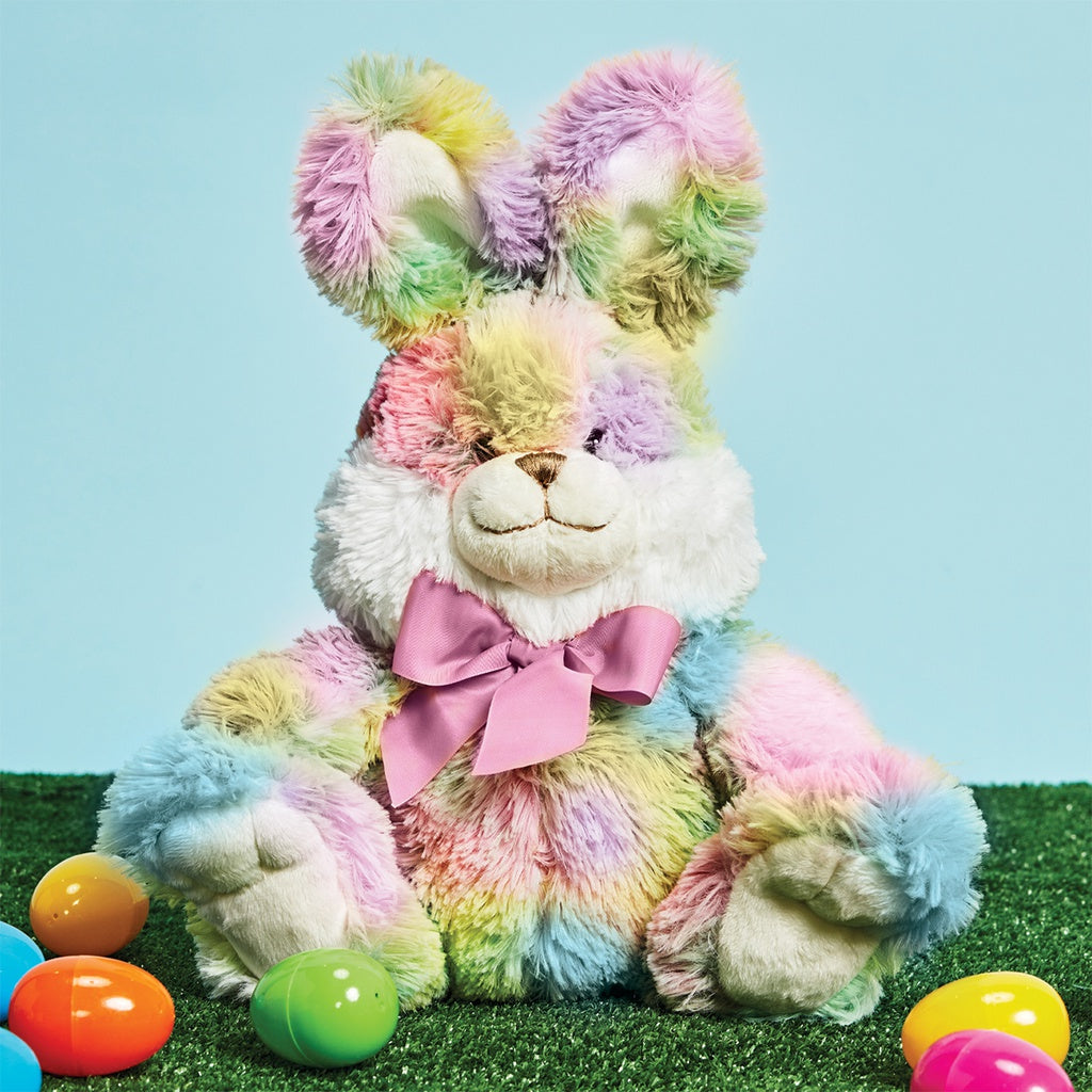 Hoppy Tie Dye Bunny Plush