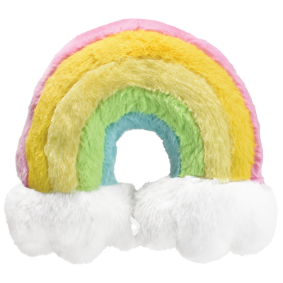 Neck Pillow Rainbow Furry Neck Pillow