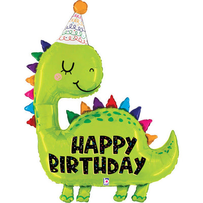 Mylar Balloon Dino Birthday