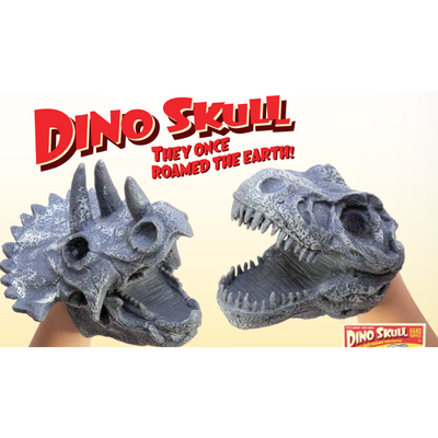 Hand Puppet Dino Skull